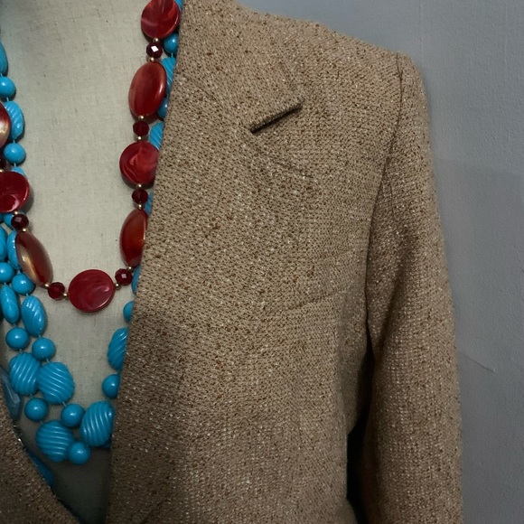 Daisy Fuentes Tan Blazer - Picture 4 of 6